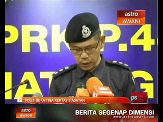 PRK Permatang Pauh: Polis buka tiga kertas siasatan