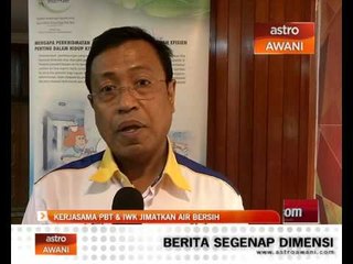 Kerjasama PBT & IWK jimatkan air bersih