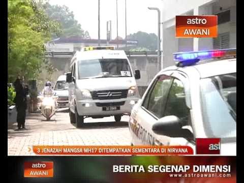 3 jenazah mangsa MH17 ditempatkan sementara di Nirvana