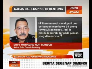 Bas patuhi had penumpang dibenarkan