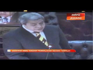 Sarawak amal kaedah pembalakan secara terpilih