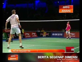 Download Video: Viktor Axelsen yakin Chong Wei bakal muncul juara