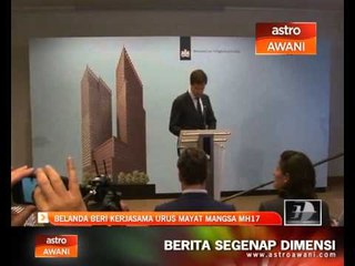 Belanda beri kerjasama urus mayat mangsa MH17