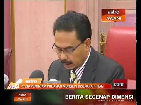 4,339 peminjam pinjaman bakal disenarai hitam