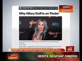 Hilary Duff guna aplikasi Tinder untuk cari jodoh