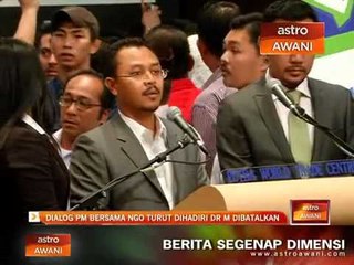 Dialog PM bersama NGO turut dihadiri Tun M dibatalkan