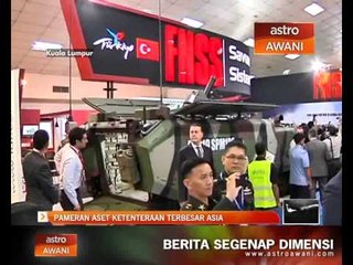 Pameran aset ketenteraan terbesar Asia