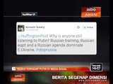 Reaksi terhadap Putin di media sosial