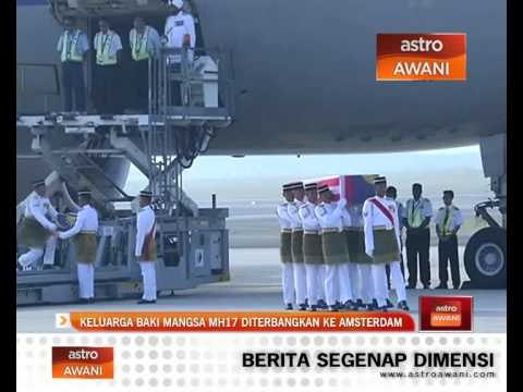 Keluarga baki mangsa MH17 diterbangkan ke Amsterdam