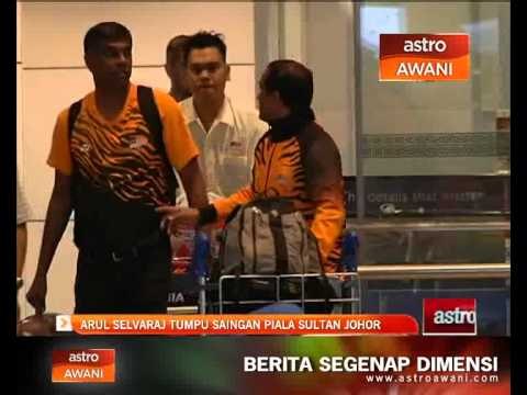 Arul Selvaraj tumpu saingan Piala Sultan Johor
