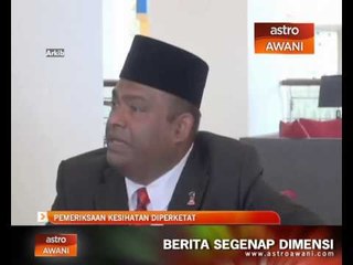 Pemeriksaan kesihatan haji diperketat