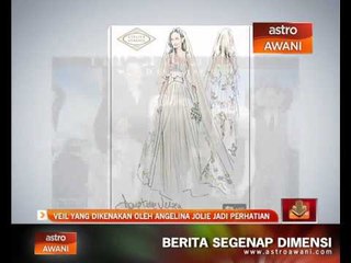 Veil yang dikenakan oleh Angelina Jolie jadi perhatian