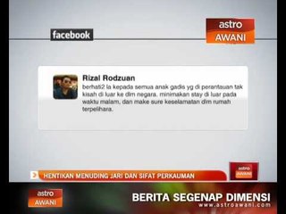 Henti tunding jari dan bersifat perkauman