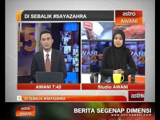 Apa di sebalik mesej sinis #SayaZAHRA?