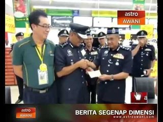 Anggota PDRM potong gaji kumpul dana bencana
