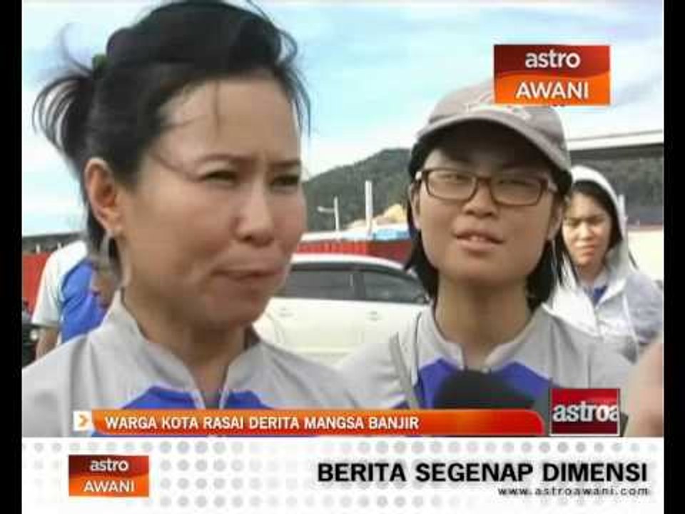 Warga kota rasai derita mangsa banjir