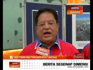 Sesi Town Hall parlimen Bukit Bintang