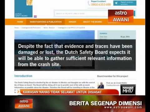 Kawasan nahas tidak selamat untuk disiasat