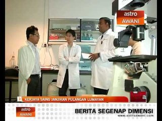 Kerjaya sains janjikan pulangan lumayan