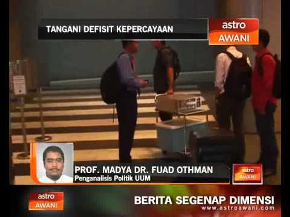 Tangani defisit kepercayaan