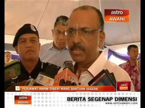 Penjawat diberi wang bantuan segera