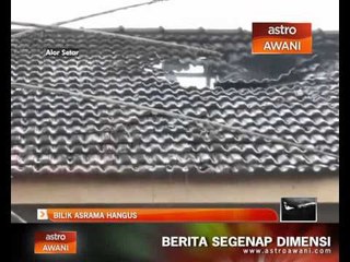 Bilik asrama Maktab Mahmud hangus terbakar