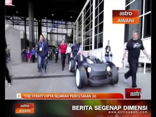 'The Strati' cipta sejarah percetakan 3D