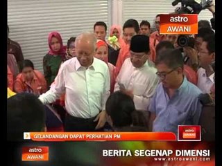 Gelandangan dapat perhatian PM