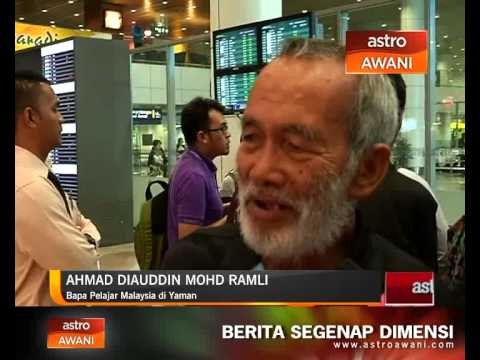 Ibu bapa syukur, anak selamat pulang ke Malaysia