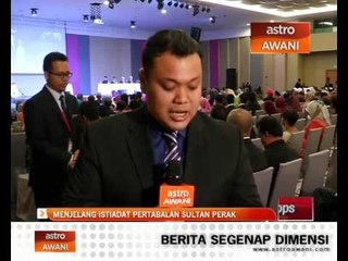 Menjelang Pertabalan Sultan Perak