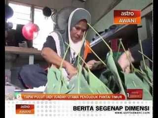 Tapai pulut jadi juadah utama penduduk Pantai Timur