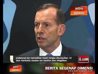 Australia akan hantar pasukan penyiasat lebih besar
