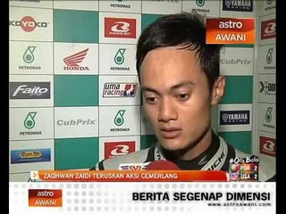 Zaqhwan Zaidi teruskan aksi cemerlang
