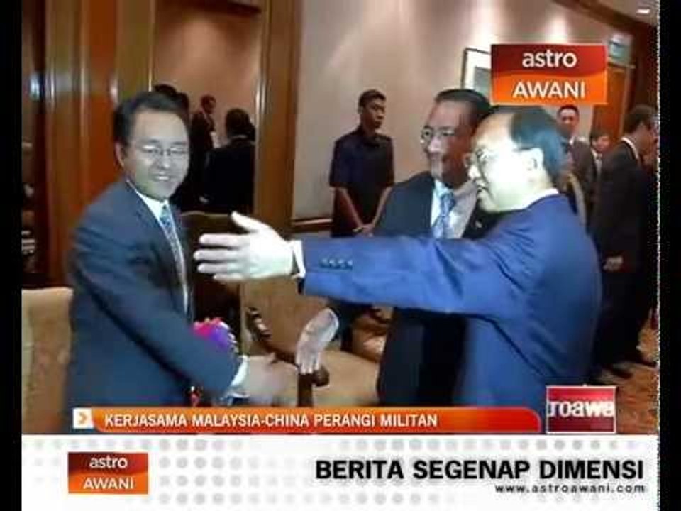 Kerjasama Malaysia-China perangi militan