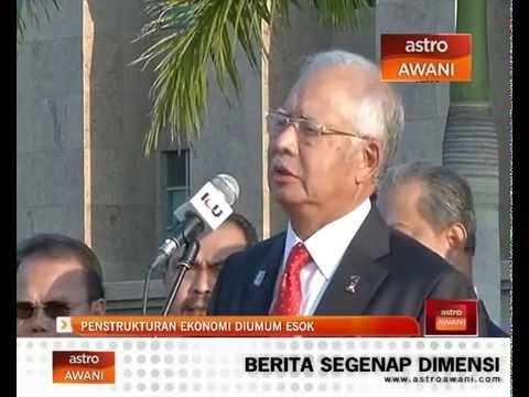 Penstrukturan ekonomi diumum esok