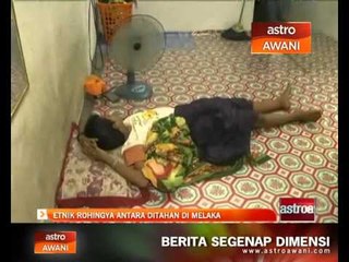 Etnik Rohingya antara ditahan di Melaka