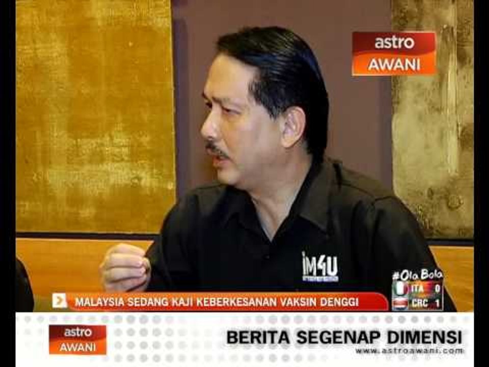 Malaysia sedang kaji keberkesanan vaksin denggi