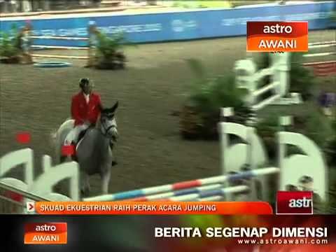 Skuad ekuestrian raih perak acara Jumping