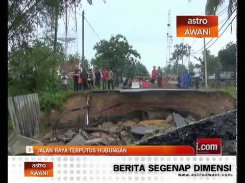 Jalan raya terputus hubungan
