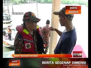 Bot karam Tanjong Karang: Mayat ketujuh ditemui