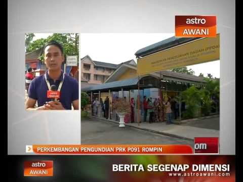 Perkembangan pengundian PRK P.091 setakat 9:00 pagi