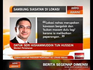 Usaha hantar pasukan ke lokasi nahas MH17