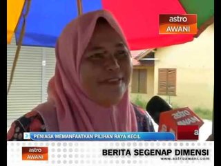 Descargar video: Peniaga memanfaatkan pilihan raya kecil