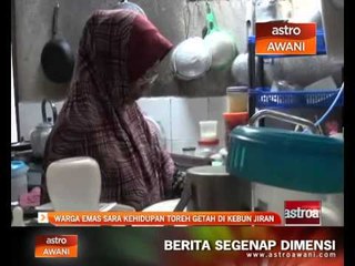 Warga emas sara kehidupan toreh getah di kebun jiran