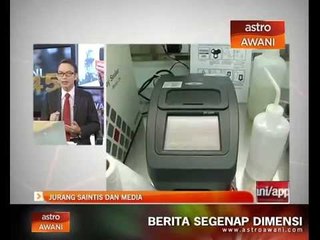 Jurang antara saintis dan media