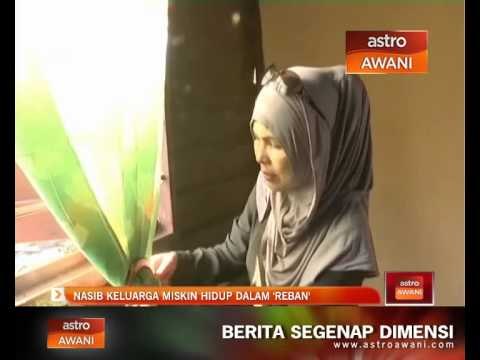 Nasib keluarga miskin hidup dalam 'reban'