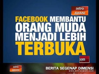 Facebook maklumat utama anak muda masa kini