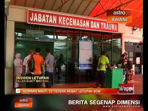 Seorang maut, 12 cedera akibat letupan bom