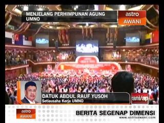 Menjelang Perhimpunan UMNO 2014