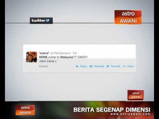 Peminat gusti teruja kehadiran Ricky Steamboat